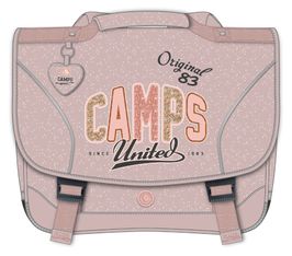 Cartable Camps Lovely 38 cm - 2 compartiments - rose - Kid'Abord