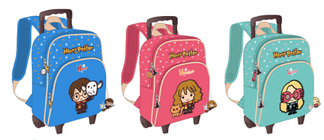 Sac à dos maternelle à roulettes Harry Potter Chibi - 1 compartiment - différents modèles disponibles - Kid'Abord