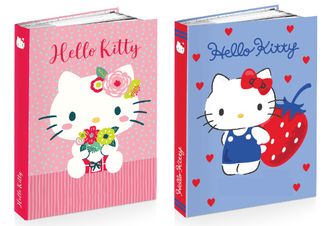 Cahier de Texte Hello Kitty Lovely - 15 x 21 cm - différents modèles disponibles - Kid'Abord