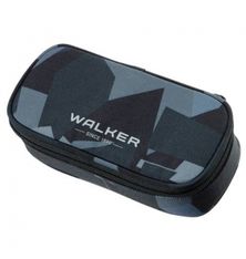 Trousse plumier Walker Alpha - 1 compartiment - camo anthracite