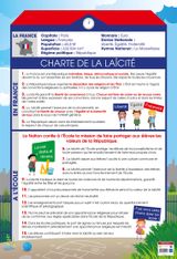 Poster pédagogique BOUCHUT "Laïcité" 52 x 76 cm