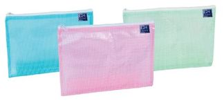 Trousse plate Oxford Spécial Examens - 1 compartiment - disponible dans différentes couleurs - Hamelin