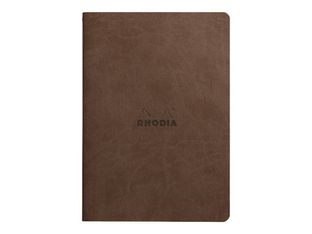 RHODIA Rhodiarama - Carnet de notes A5 - 64 pages - pointillés - chocolat