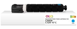 Cartouche laser remanufacturée Canon C-EXV47 - cyan - Owa