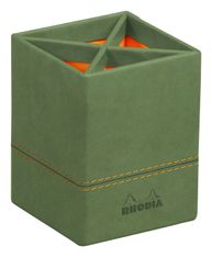 RHODIA Rhodiarama - Pot à crayons - sauge - en polyuréthane