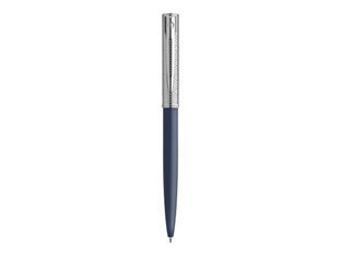 Waterman Allure Deluxe - Stylo à bille - corps bleu - capuchon chromé - pointe moyenne