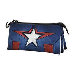 Captain America Courage - Trousse 3 compartiments - Karactermania