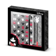 Coffret cadeau avec journal et stylo Mickey Mouse Grey - Karactermania