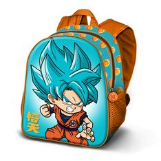 Dragon Ball Blue - Sac à dos maternelle 3D - 1 compartiment - Karactermania