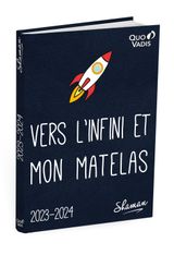 Agenda Shaman - 1 jour par page - 12 x 17 cm - vers l'infini et mon matelas - Quo Vadis