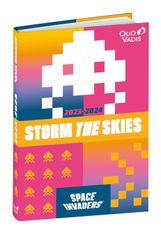 Agenda Space Invaders - 1 jour par page - 12 x 17 cm - alien - Quo Vadis
