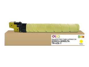 Cartouche laser remanufacturée Konica Minolta TN626Y - jaune - Owa