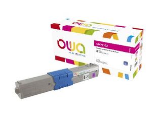Cartouche laser remanufacturée OKI 46471102 - magenta - Owa