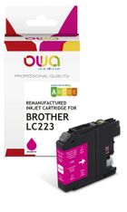 Cartouche remanufacturée Brother LC223 - magenta - Owa