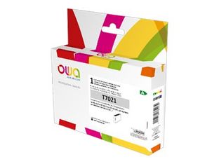 Cartouche remanufacturée Epson T7021 Tour Eiffel - noir - Owa