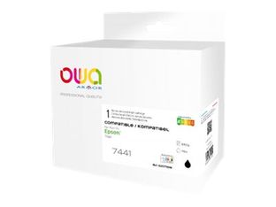 Cartouche remanufacturée Epson T7441 Taj mahal - noir - Owa