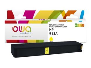 Cartouche remanufacturée HP 913A - jaune - Owa