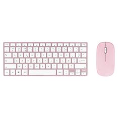 T'nB iClick - ensemble clavier sans fil et souris sans fil - rose