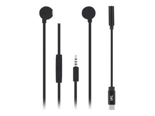 T'nB SWEET - Kit main libre - Ecouteurs filaire avec micro - intra-auriculaire - noir