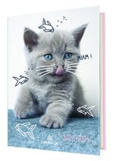 Agenda Chaton - 1 jour par page - 12,5 x 17,5 cm - drôle - Oberthur