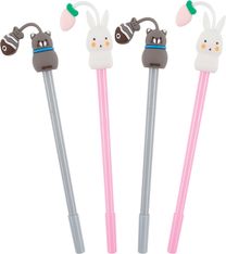 Stylo à encre gel animaux mignons - Oberthur