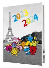 Agenda Monsieur Madame - 1 jour par page - 12,5 x 17,5 cm - Oberthur