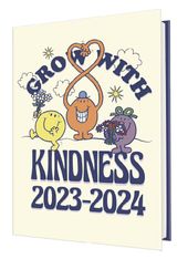 Agenda Monsieur Madame Kindness - 1 jour par page - 12,5 x 17,5 cm - Oberthur