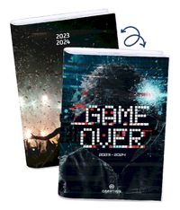 Agenda Design Reversible - 1 jour par page - 13 x 18 cm - boy - Oberthur