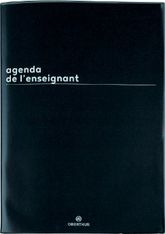 Agenda de l'Enseignant Boréal - 21,5 x 30 cm - noir - Oberthur