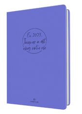 Agenda Camelia 15 - 1 semaine sur 2 pages - 10 x 15 cm - lilas - Oberthur