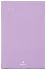 Agenda Colorside - 1 semaine sur 2 pages - 10 x 15 cm - lilas - Oberthur