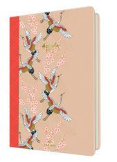 Agenda à élastique Sakura 25 - 1 semaine sur 2 pages - oiseaux - Oberthur