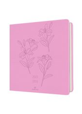 Agenda Summerside 16 bureau - 1 semaine sur 2 pages - rose - Oberthur