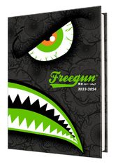 Agenda Freegun Primaire - 1 jour par page - 12,5 x 17,5 cm - monstre - Oberthur