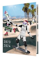 Agenda StormTrooper primaire - 1 jour par page - 12,5 x 17,5 cm - roller - Oberthur