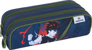 Trousse Manga - 2 compartiments - marine - Oberthur