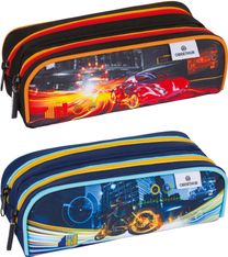 Trousse Megacars / Megabikes - 2 compartiments - marine ou noir - Oberthur