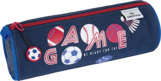 Trousse ronde OB Sport - 1 compartiment - marine et gris anthracite - Oberthur