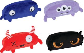 Trousse Little Monsters - 1 compartiment - différents modèles disponibles - Oberthur