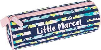 Trousse ronde Little Marcel - 1 compartiment - marine - Oberthur
