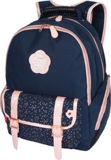 Sac à dos Kickers Girl - 2 compartiments - marine - Oberthur