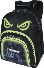 Sac à dos Freegun Primaire - 2 compartiments - noir - Oberthur