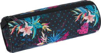 Trousse ronde Miss Freegun - 1 compartiment - noir - Oberthur