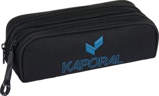 Trousse Kaporal Primaire - 2 compartiments - chine noir - Oberthur