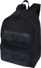 Sac à dos Kaporal Boy - 1 compartiment - noir et motif camouflage - Oberthur