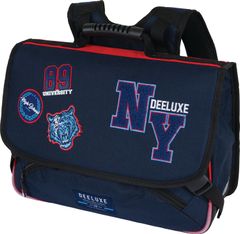 Cartable Deeluxe Primaire - 41 cm - 2 compartiments - marine chine - Oberthur