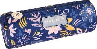 Trousse ronde Lollipops - 1 compartiment - marine - Oberthur