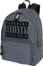 Sac à dos Parental Advisory - 1 compartiment - gris chine - Oberthur