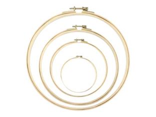 Graine Creative - tambour à broder en bois - Ø 25 cm