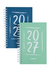 Agenda de poche à spirale Doodle Dash - 1 semaine sur 2 pages - 10 x 15 cm - Brepols